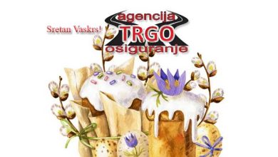 Photo of Agencija TRGO Osiguranje: Čestitka za Vaskrs