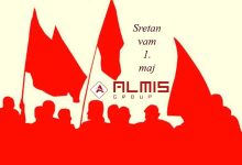 Photo of ALMIS group: Sretan 1. maj – Međunarodni praznik rada!