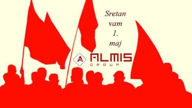 Photo of ALMIS group: Sretan 1. maj – Međunarodni praznik rada!