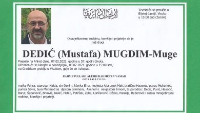 Photo of In Memoriam: Mugdim-Muge Dedić