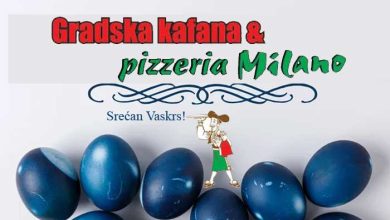 Photo of Gradska kafana & pizzerija Milano: Čestitka za Vaskrs