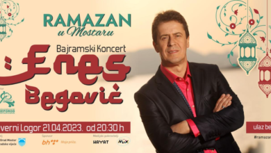 Photo of Sve je spremno za bajramski koncert Enesa Begovića u Mostaru
