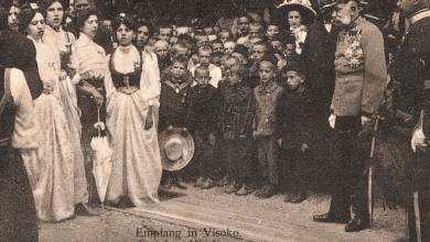 Photo of Car Franjo Josip I u Visokom 30. maja 1910.