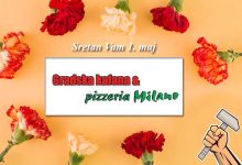 Photo of Gradska kafana & pizzerija Milano: Čestitka za 1. maj