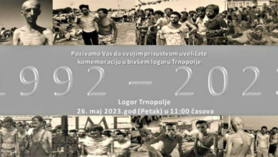 Photo of U petak, 26. maja, obilježavanje 31. godišnjice formiranja zloglasnog logora Trnopolje