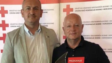 Photo of Visočanin Samir Džafić dobitnik priznanja na 14. federalnim susretima dobrovoljnih davalaca krvi