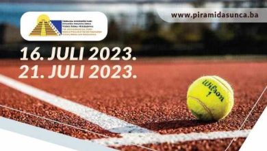 Photo of Program: Međunarodni teniski turnir “Pyramid Cup 2023” u parku “Ravne 2” – Visoko