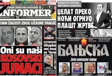 Photo of Pomračenje uma: Režimski tabloidi u Srbiji napadače predstavljaju kao kosovske heroje