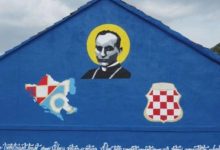 Photo of U Stocu osvanuo mural sa granicama fašističke tvorevine NDH