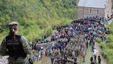 Photo of Vojnici i policajci katolici 20. put na Bobovcu molili za domovinu