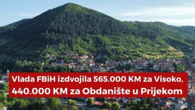 Photo of Vlada FBiH izdvojila 565.000KM za Visoko, 440.000 KM za Obdanište u Prijekom