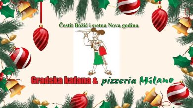 Photo of Pizzeria Milano i Gradska Kafana Visoko: Sretan Božić i sve najbolje u novoj godini!