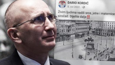 Photo of Zločinac Dario Kordić opet širi mržnju na mrežama