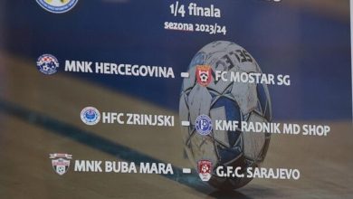 Photo of Izvučeni parovi četvrtfinala Futsal Kupa BiH