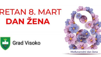Photo of Gradska uprava Visoko: Sretan Osmi mart – Međunarodni Dan žena