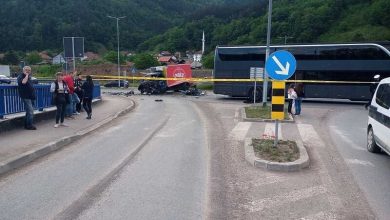 Photo of Teška saobraćajna nesreća kod Zenice, poginuo vozač kamiona