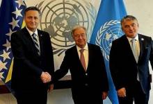 Photo of Bećirović i Komšić s Guterešom: Usvajanjem rezolucije o Srebrenici čuva se kredibilitet UN-a